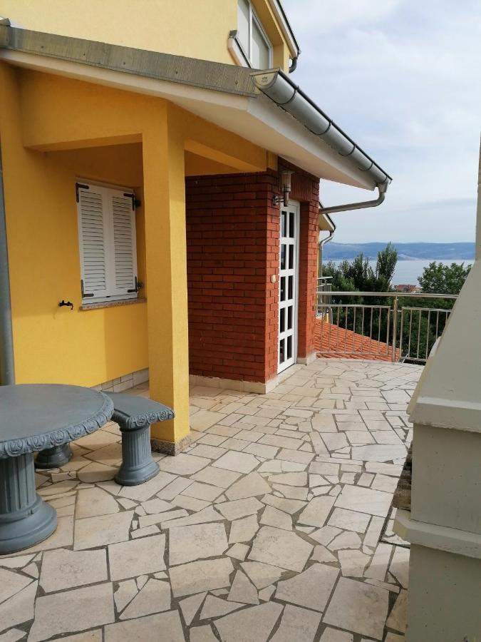 Panorama Blick Appartement Novi Vinodolski Buitenkant foto